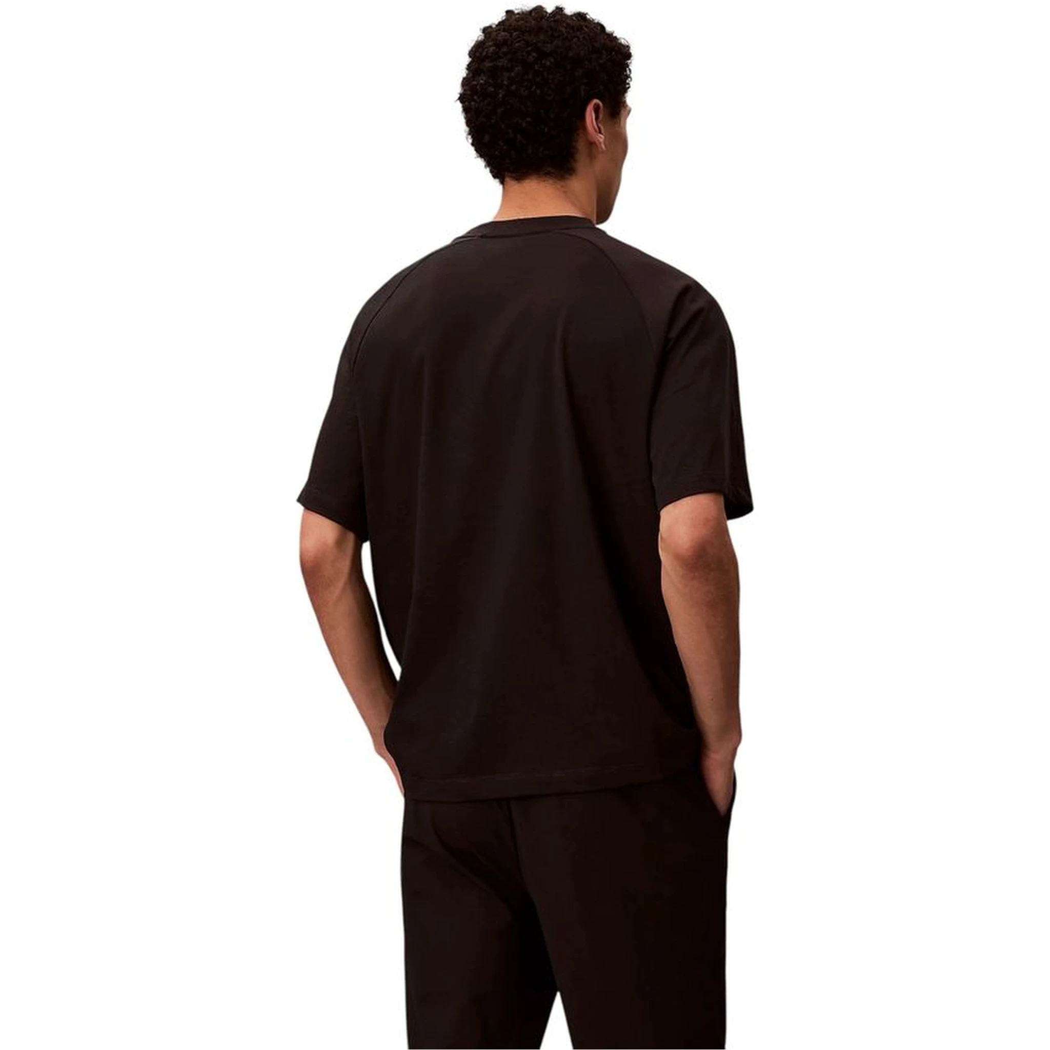 تيشيرت قطني أسود
