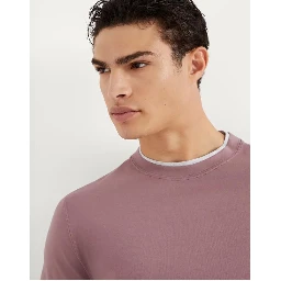 Bicolor Cotton T-Shirt