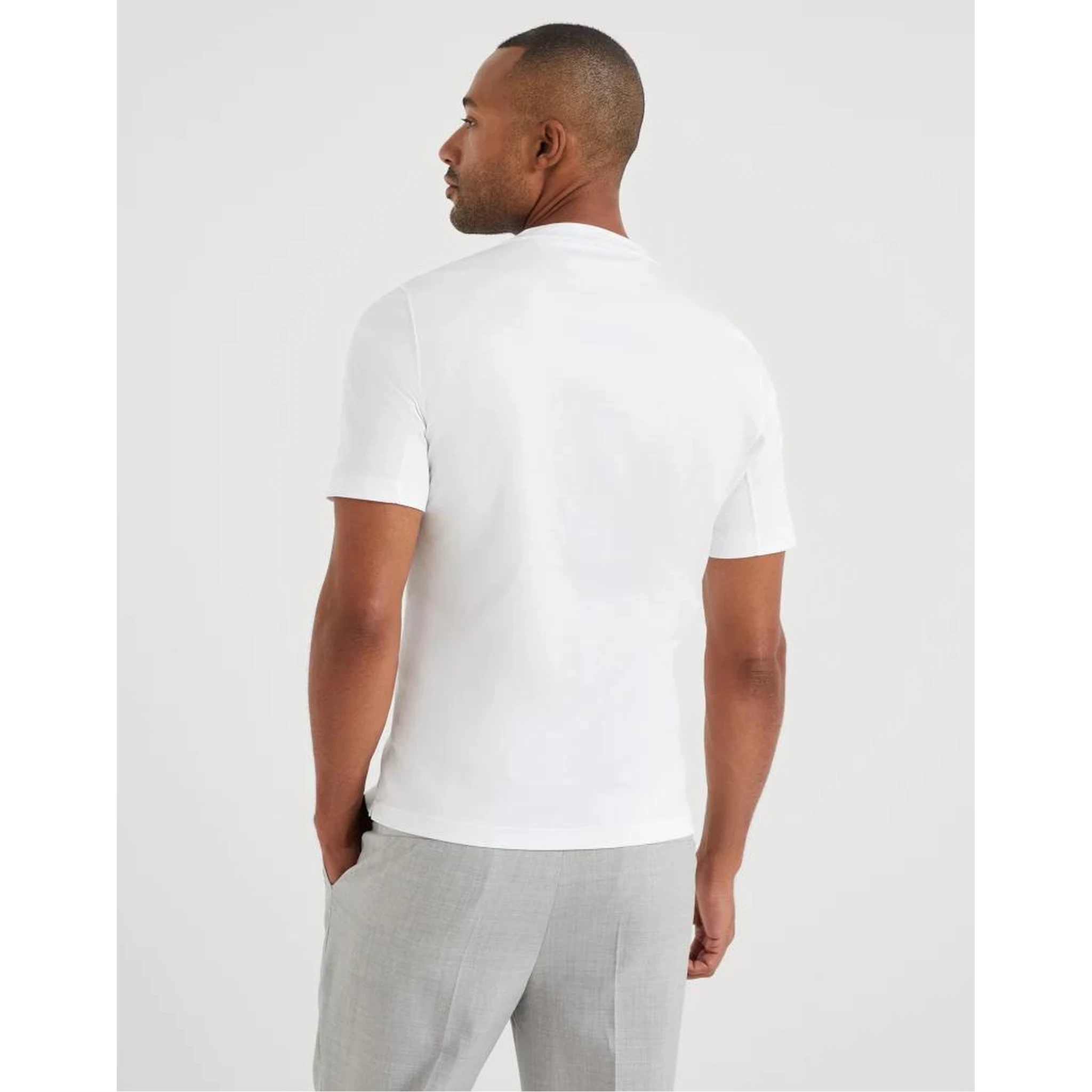 White Cotton T-Shirt