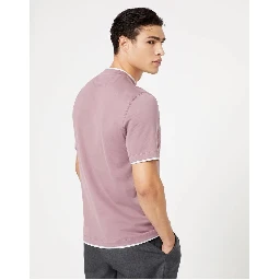 Bicolor Cotton T-Shirt
