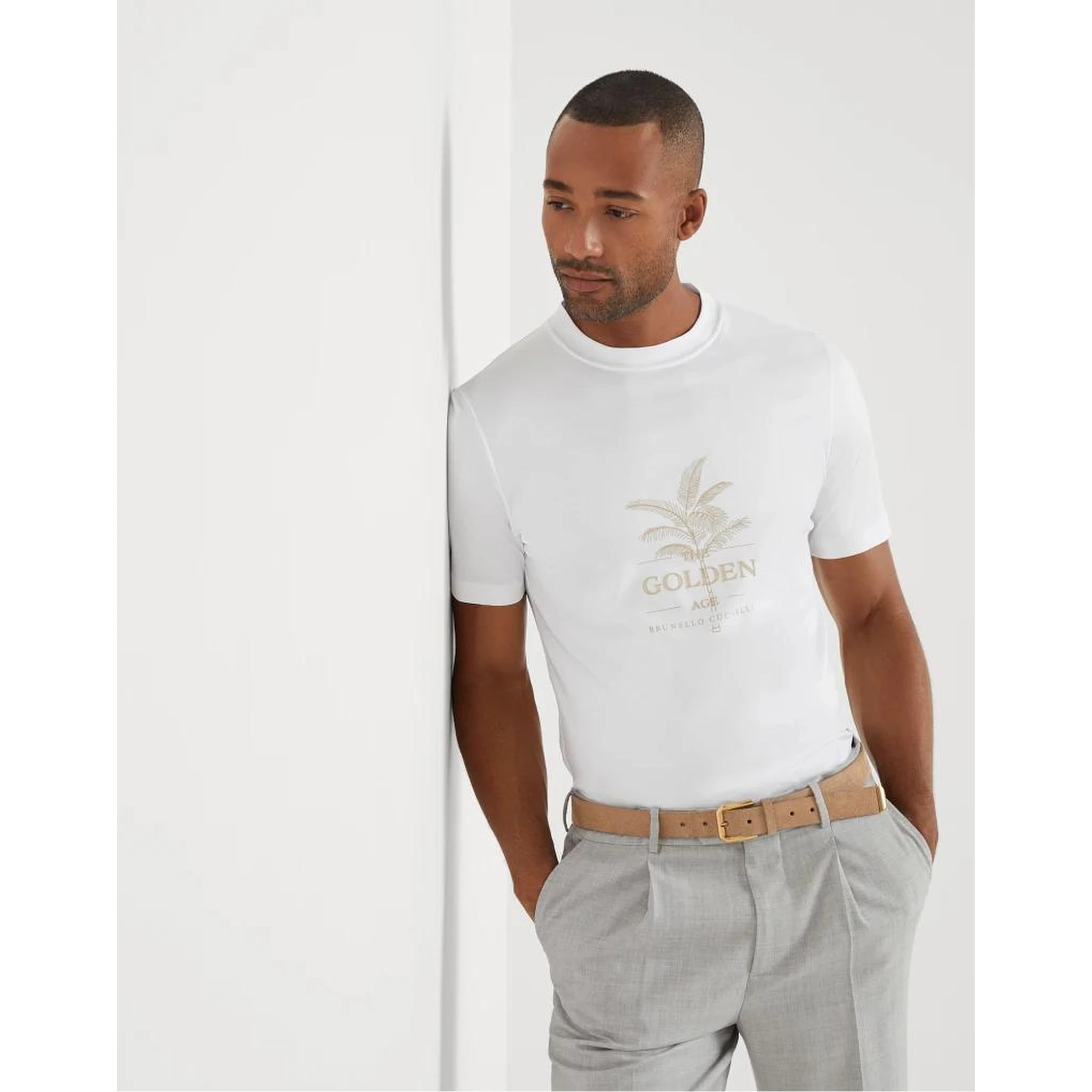 White Cotton T-Shirt