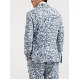 Light Blue Wool Blazer