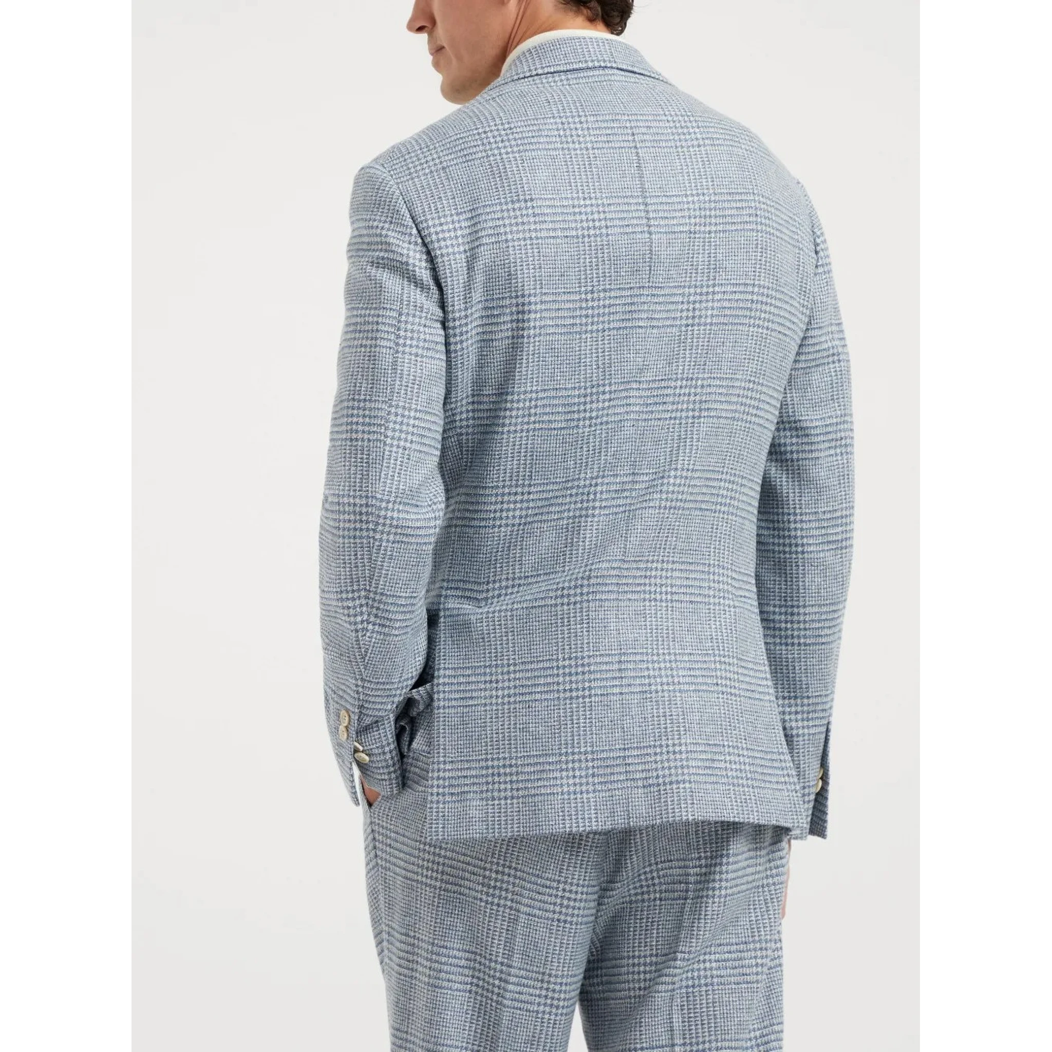Light Blue Wool Blazer