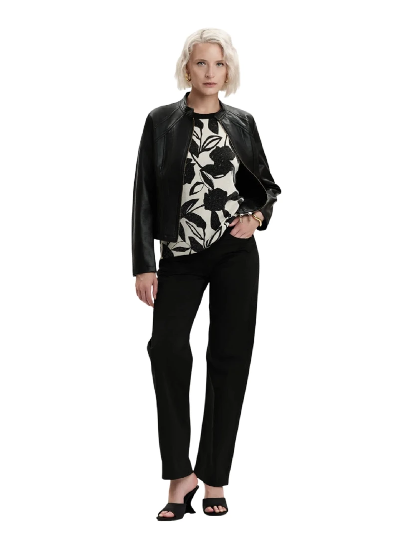 WHITE WISE Jackets Black