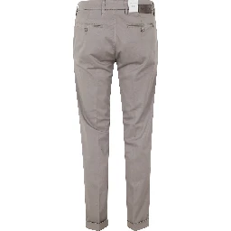 MUCHA CHINOS CON RISVOLTO DIAGONALE TENCEL