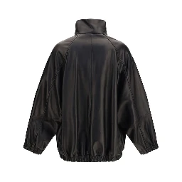 Black Lamb Ovis Aries Aries Leather Jacket