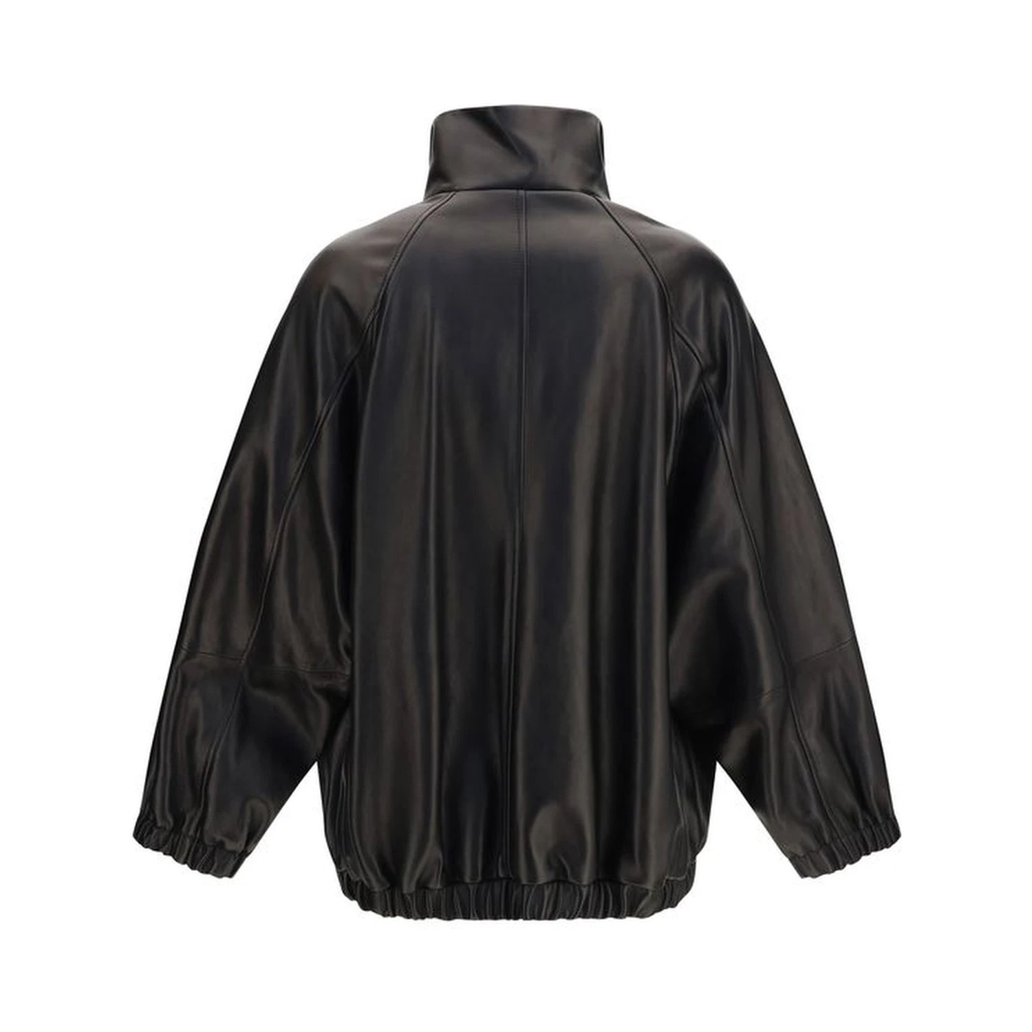 Black Lamb Ovis Aries Aries Leather Jacket