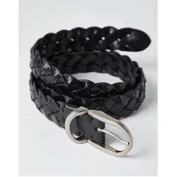 Black Leather Belt