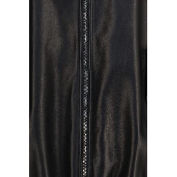 Black Lamb Ovis Aries Aries Leather Jacket