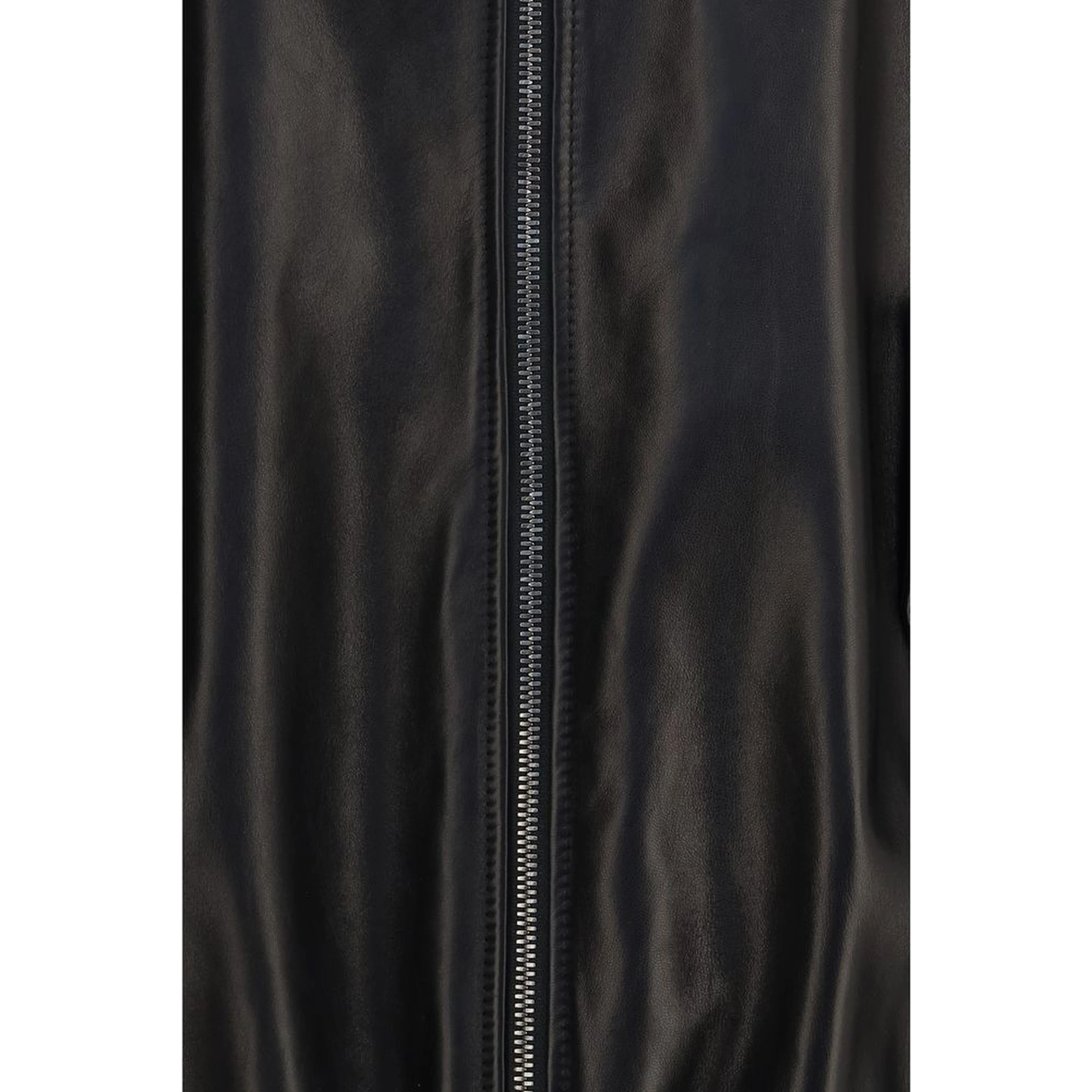 Black Lamb Ovis Aries Aries Leather Jacket