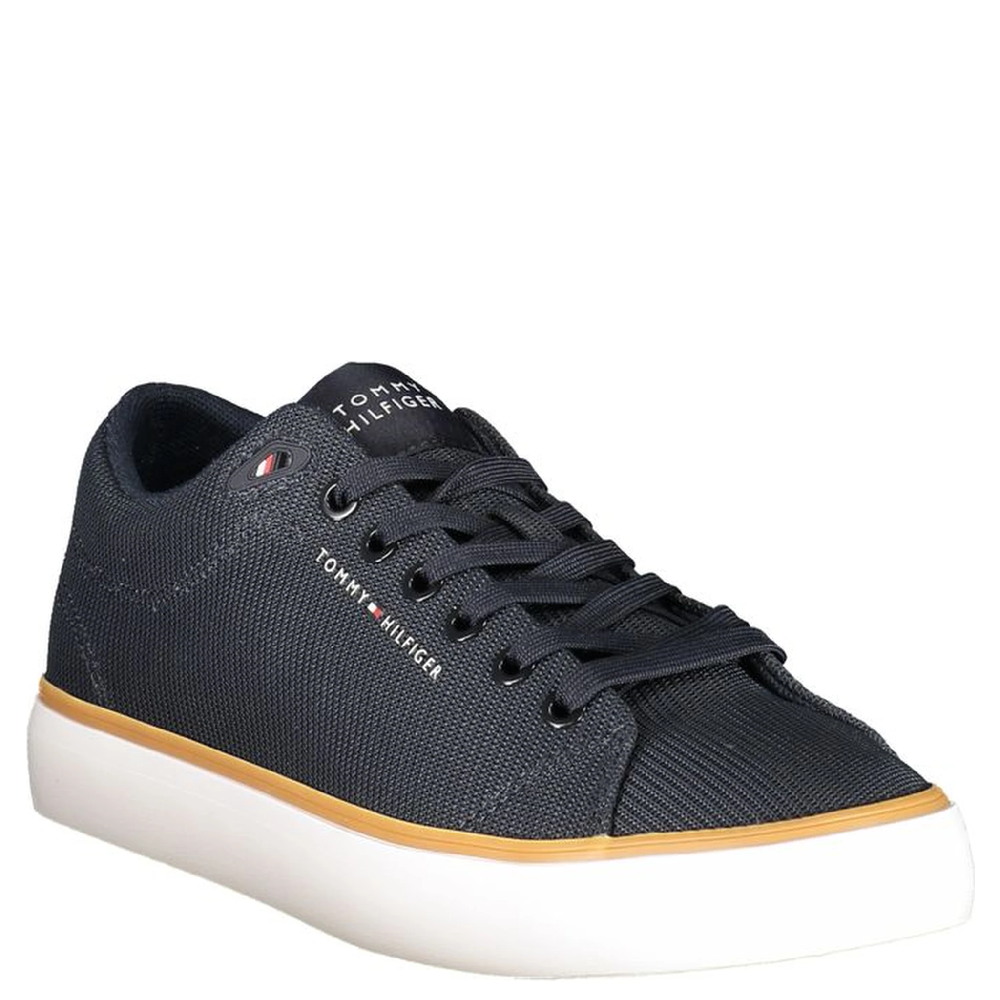 Blue Polyester Men Sneaker