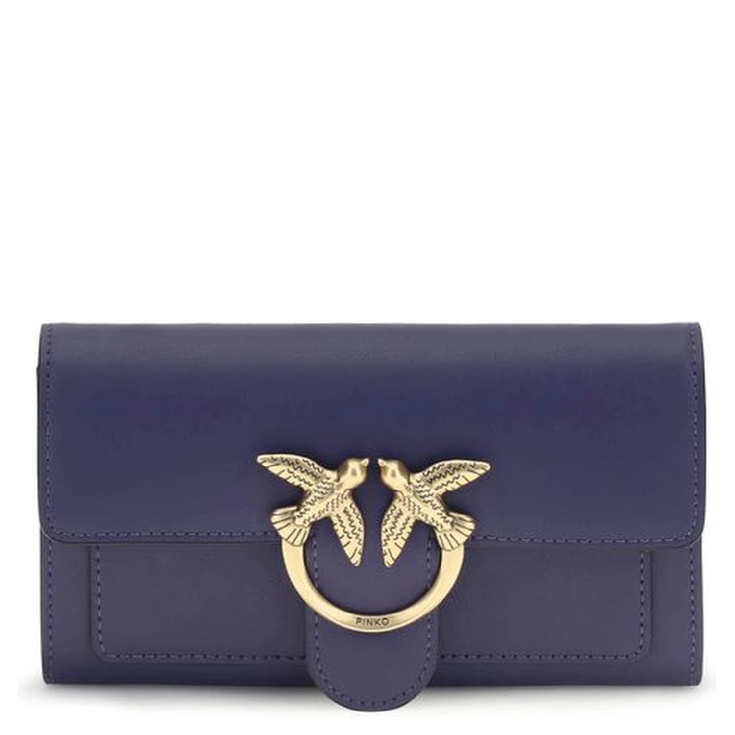 Blue Calf Leather Bos Taurus Wallet