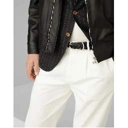 Black Leather Belt