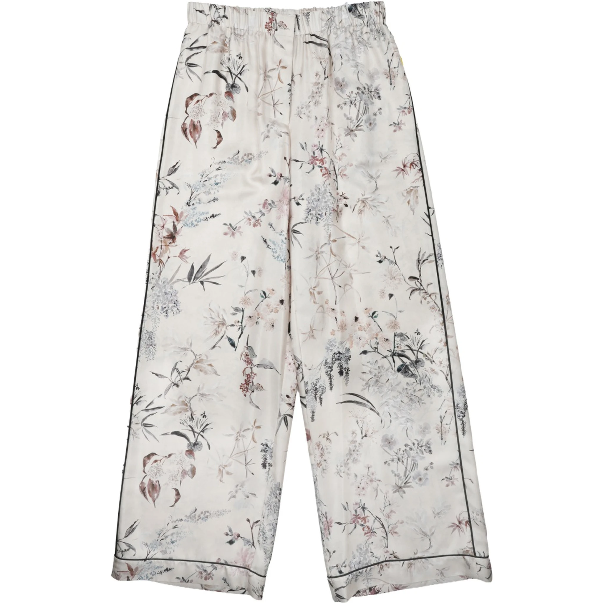 PANTALONE IN SETA STAMPATA