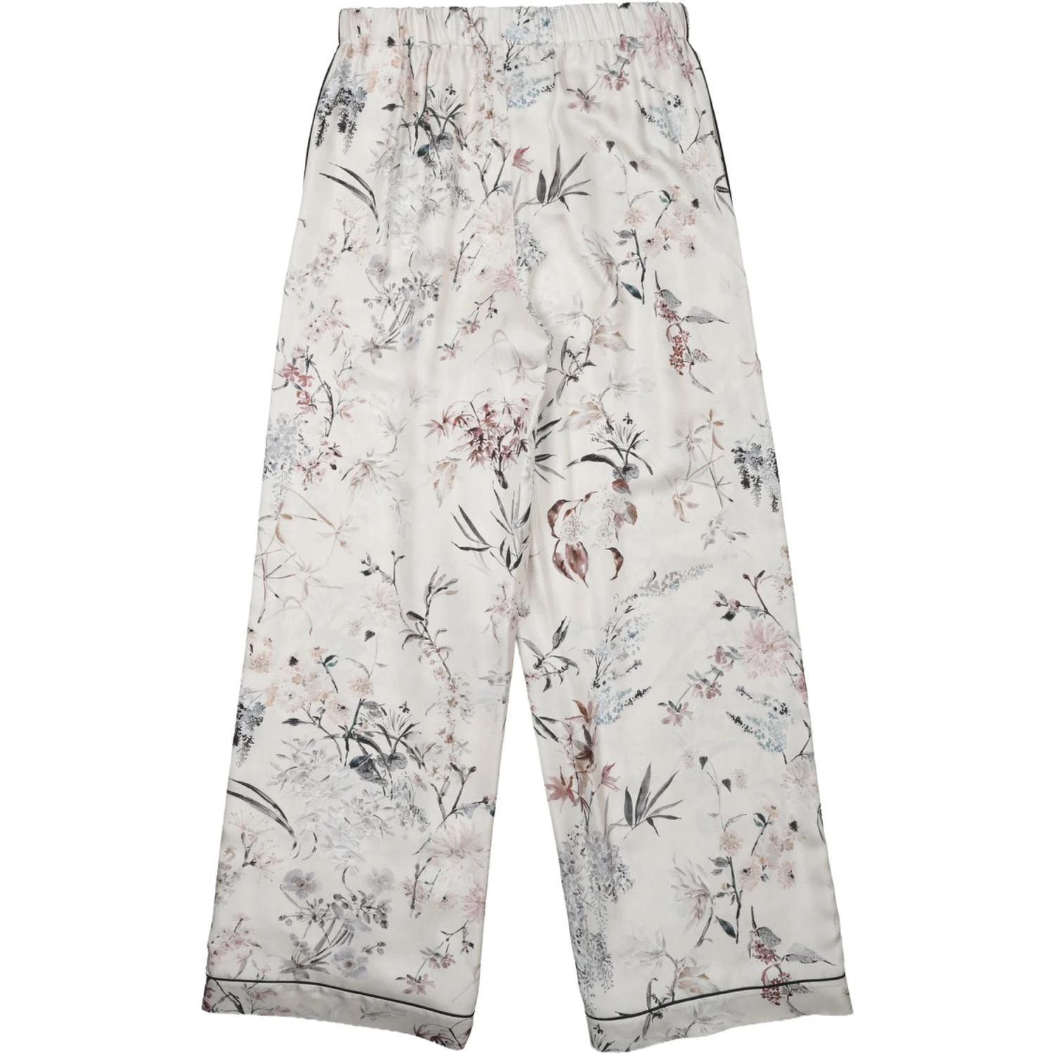PANTALONE IN SETA STAMPATA