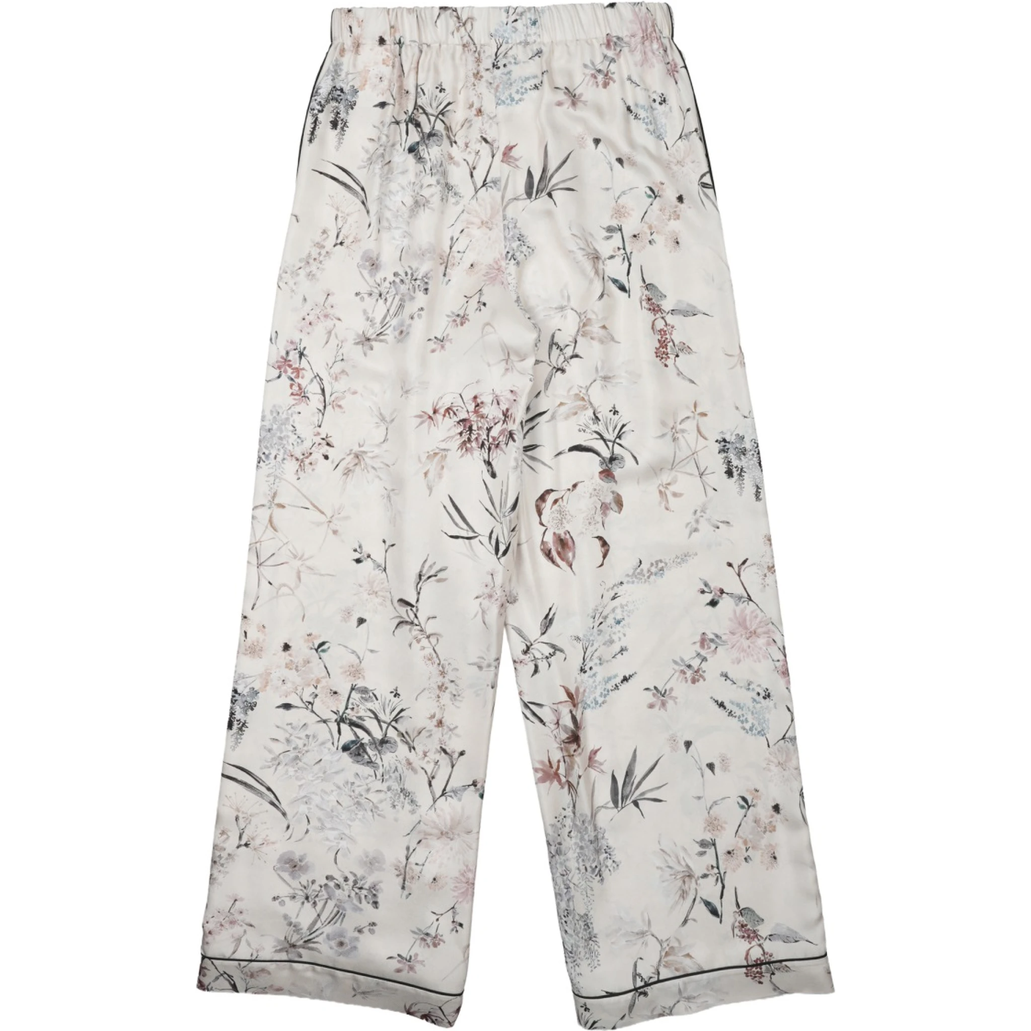 PANTALONE IN SETA STAMPATA