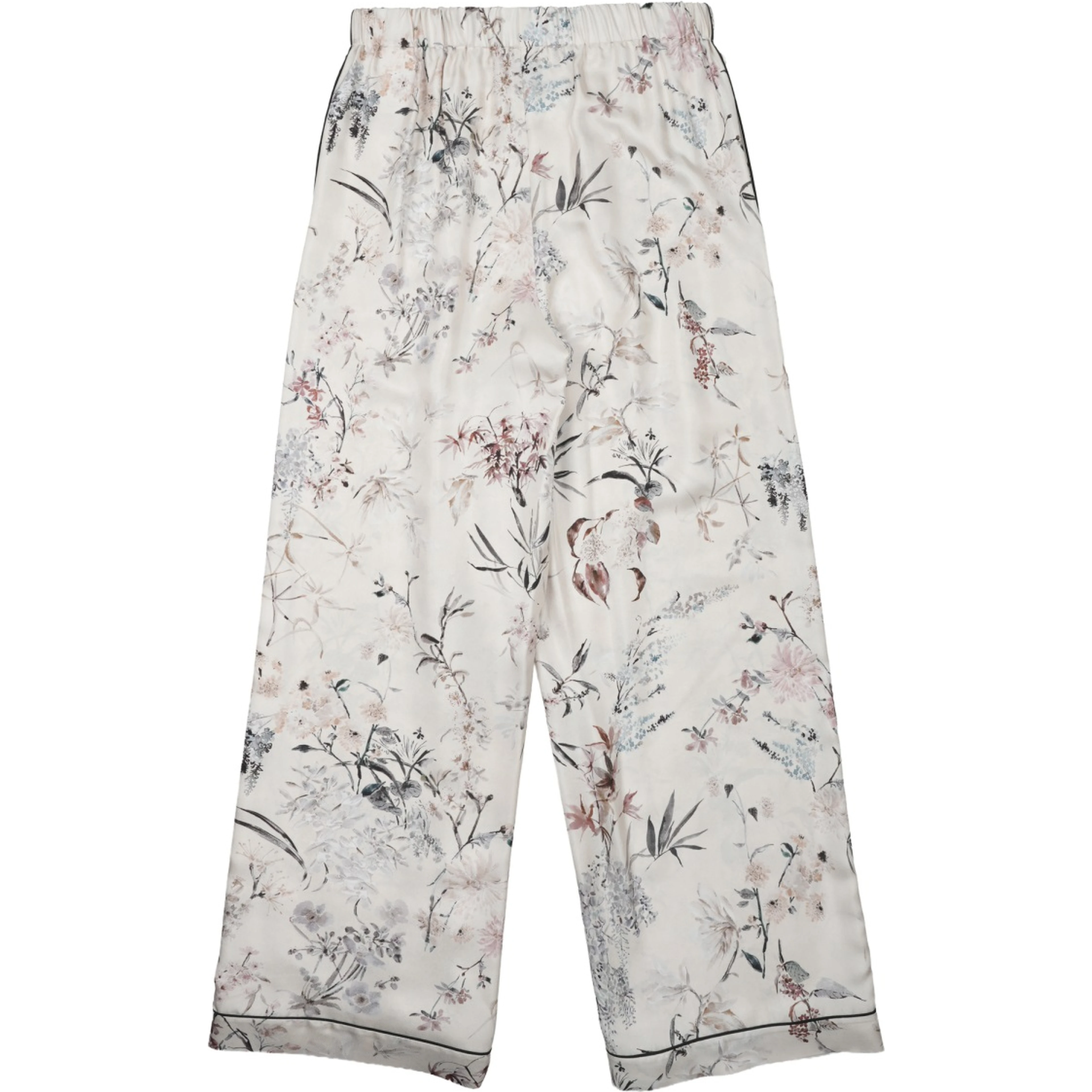 PANTALONE IN SETA STAMPATA