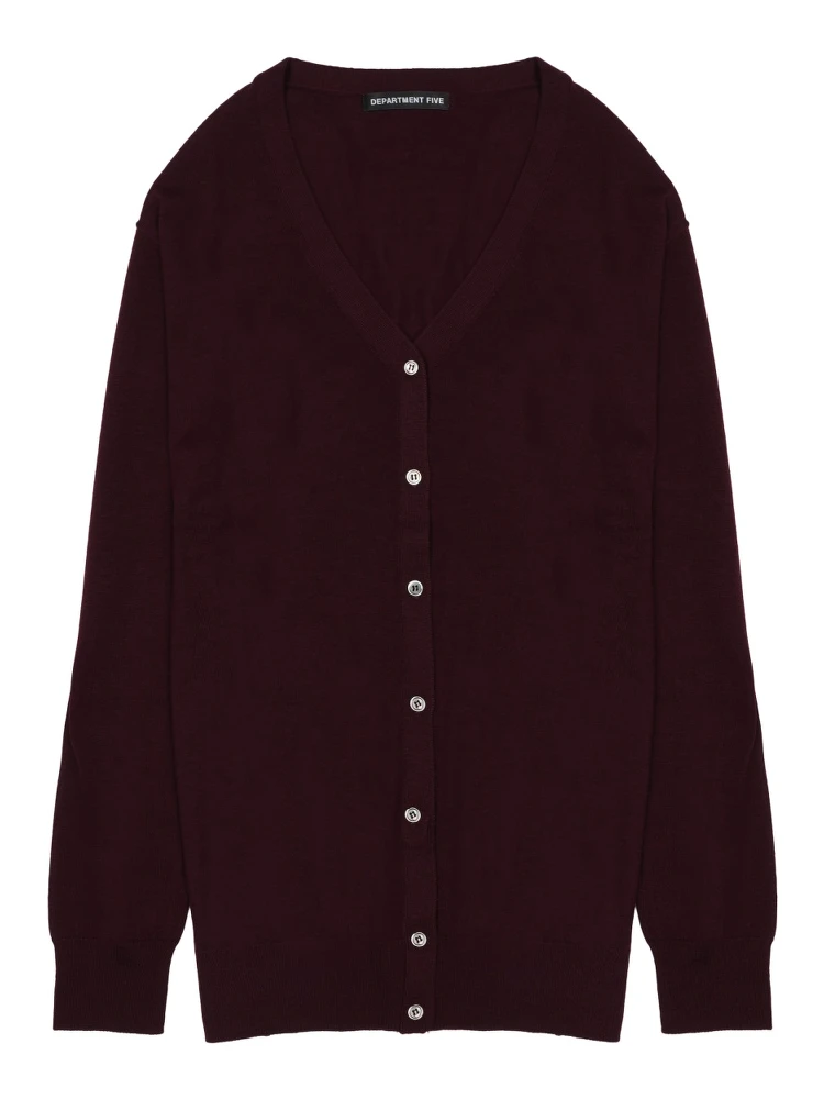 CARDIGAN "COLLEGE" IN LANA MERINO