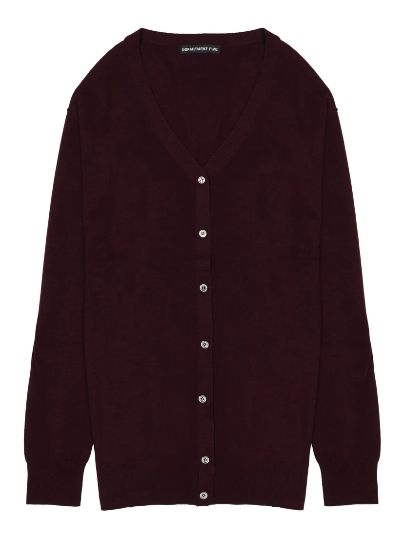 CARDIGAN "COLLEGE" IN LANA MERINO