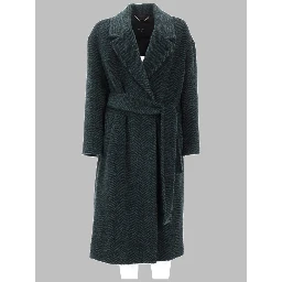 CAPPOTTO IN ALPACA E LANA CON CINTURA