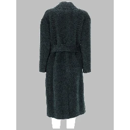 CAPPOTTO IN ALPACA E LANA CON CINTURA
