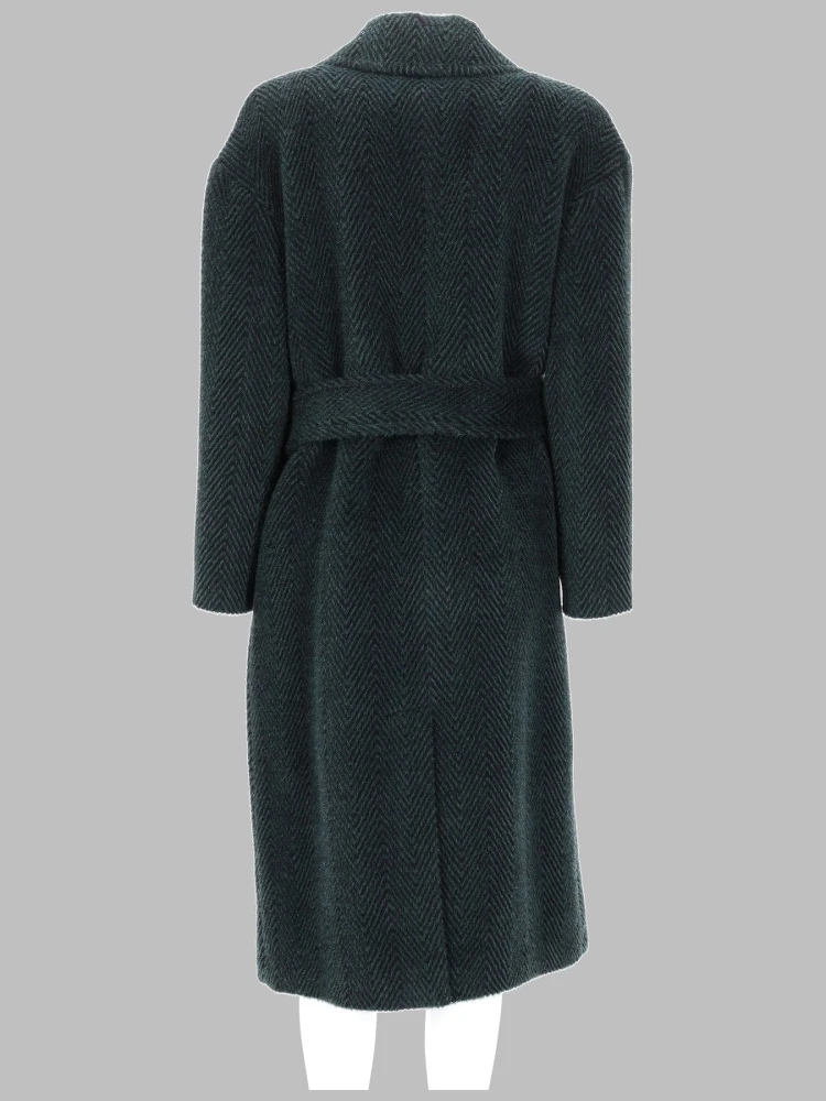 CAPPOTTO IN ALPACA E LANA CON CINTURA alternative