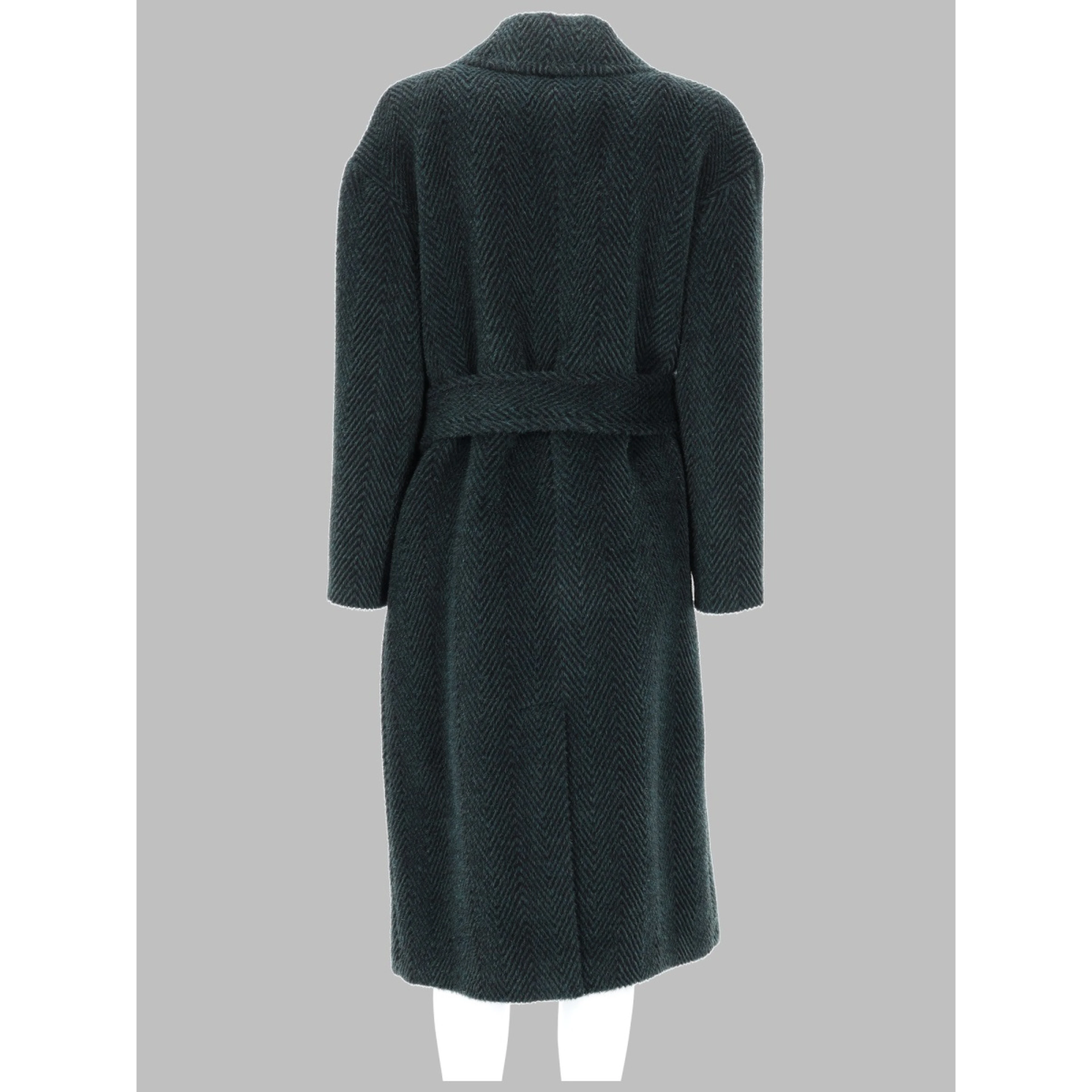 CAPPOTTO IN ALPACA E LANA CON CINTURA