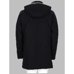 CAPPOTTO IN LANA CON CAPPUCCIO