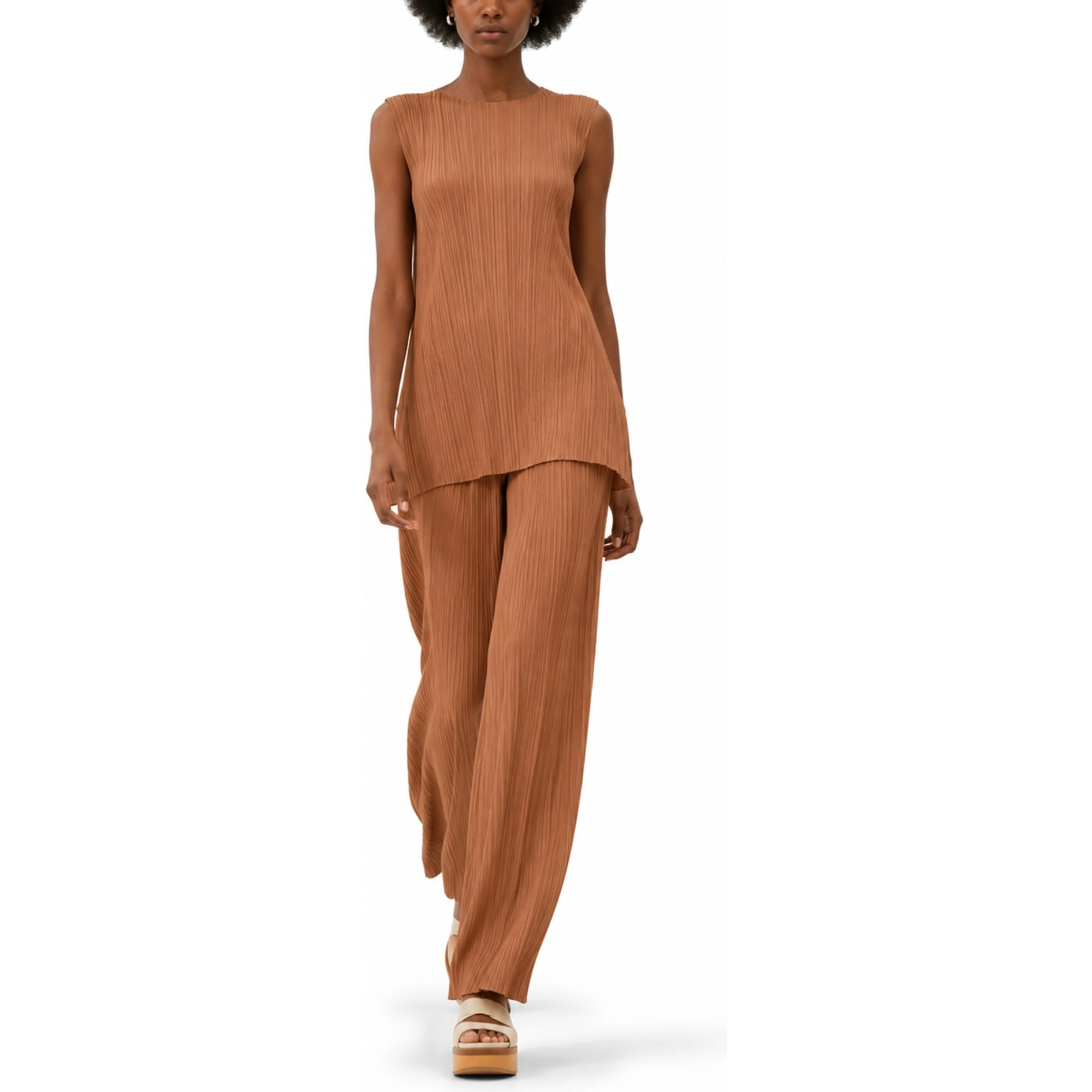 BLUSA PLISSETTATA