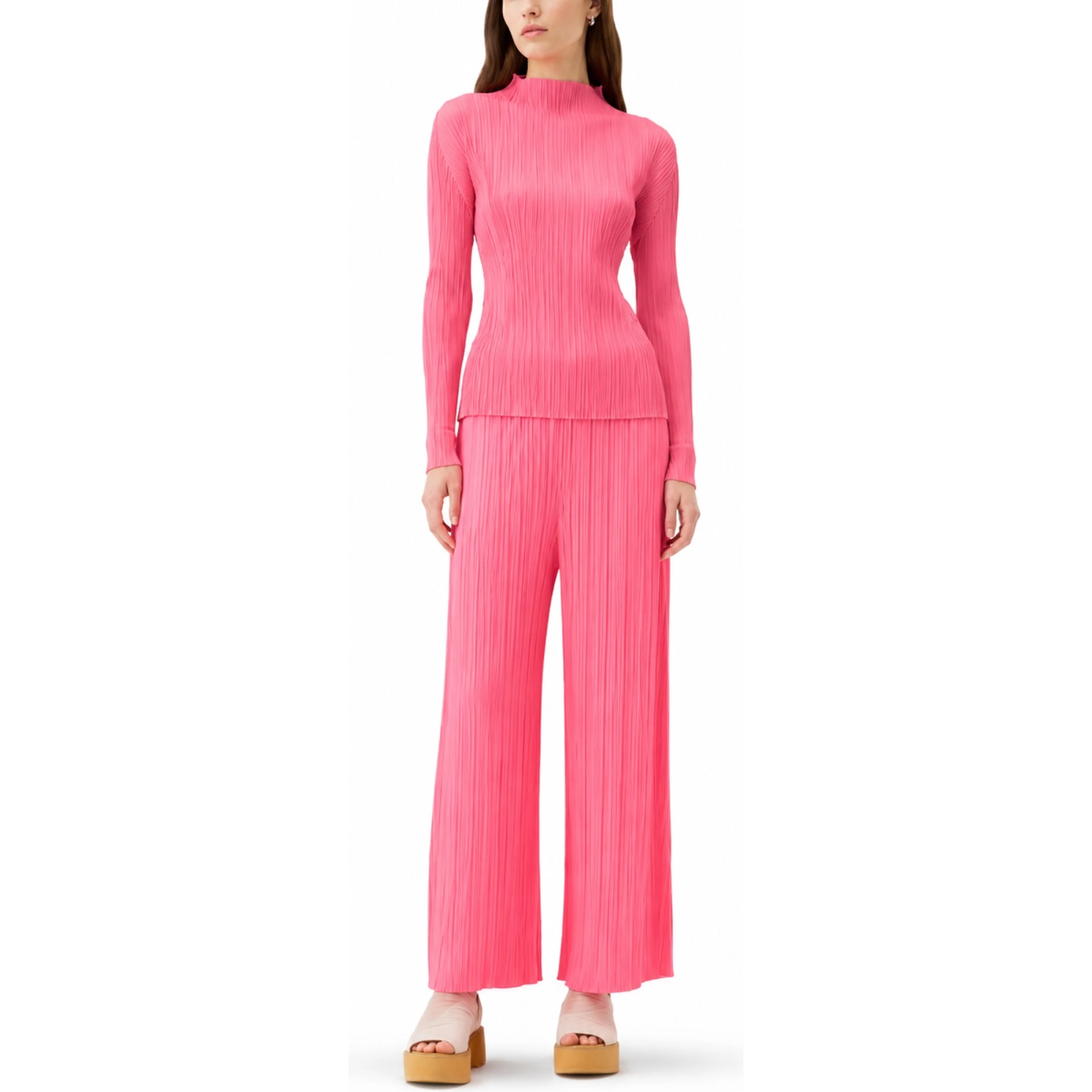 PANTALONE PALAZZO "MONTHLY COLORS: MARCH"