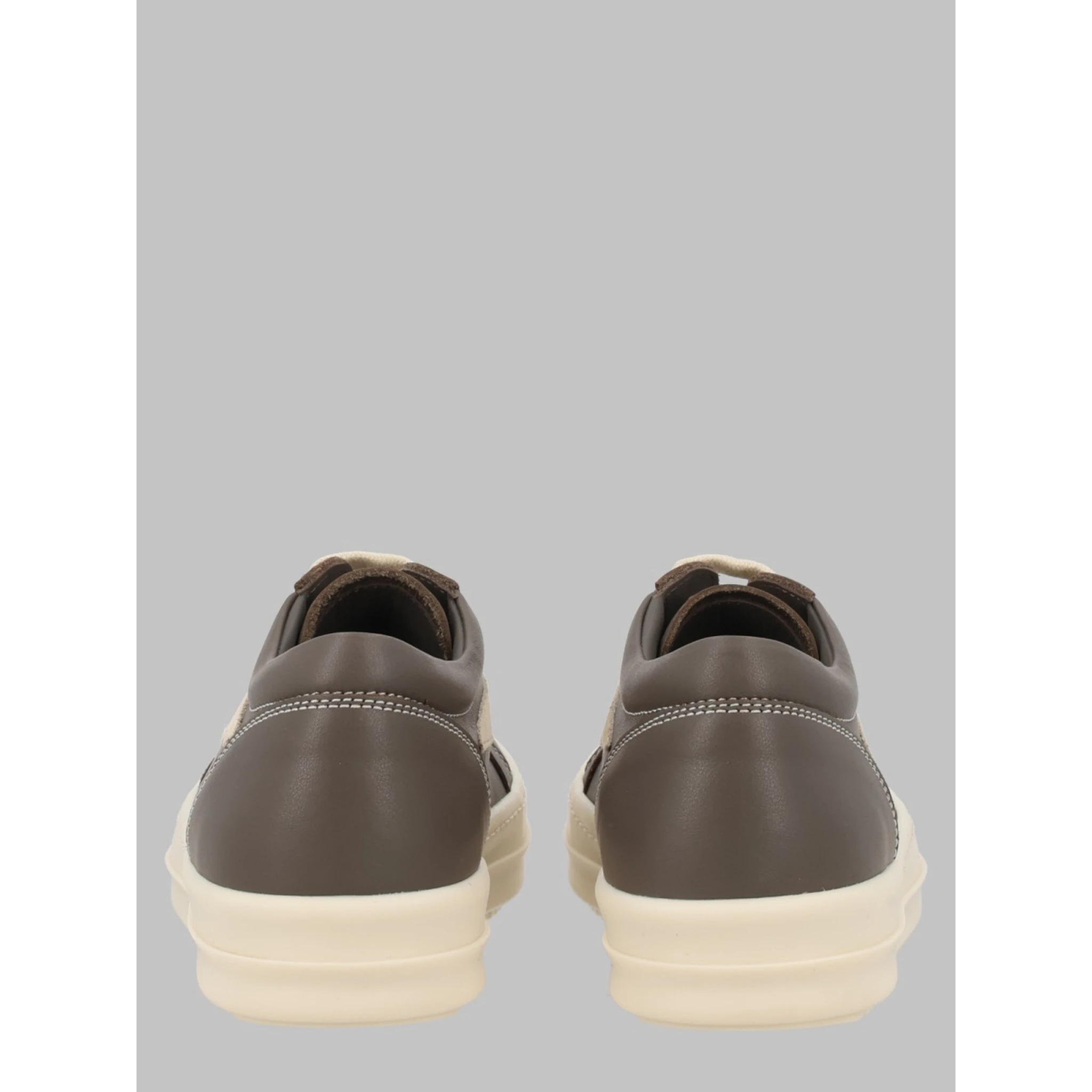 scarpe in pelle - vintage sneaks black/milk/milk