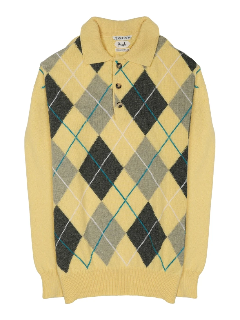 MAGLIA CON COLLETTO POLO