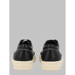 scarpe in pelle - vintage sneaks black/milk/milk