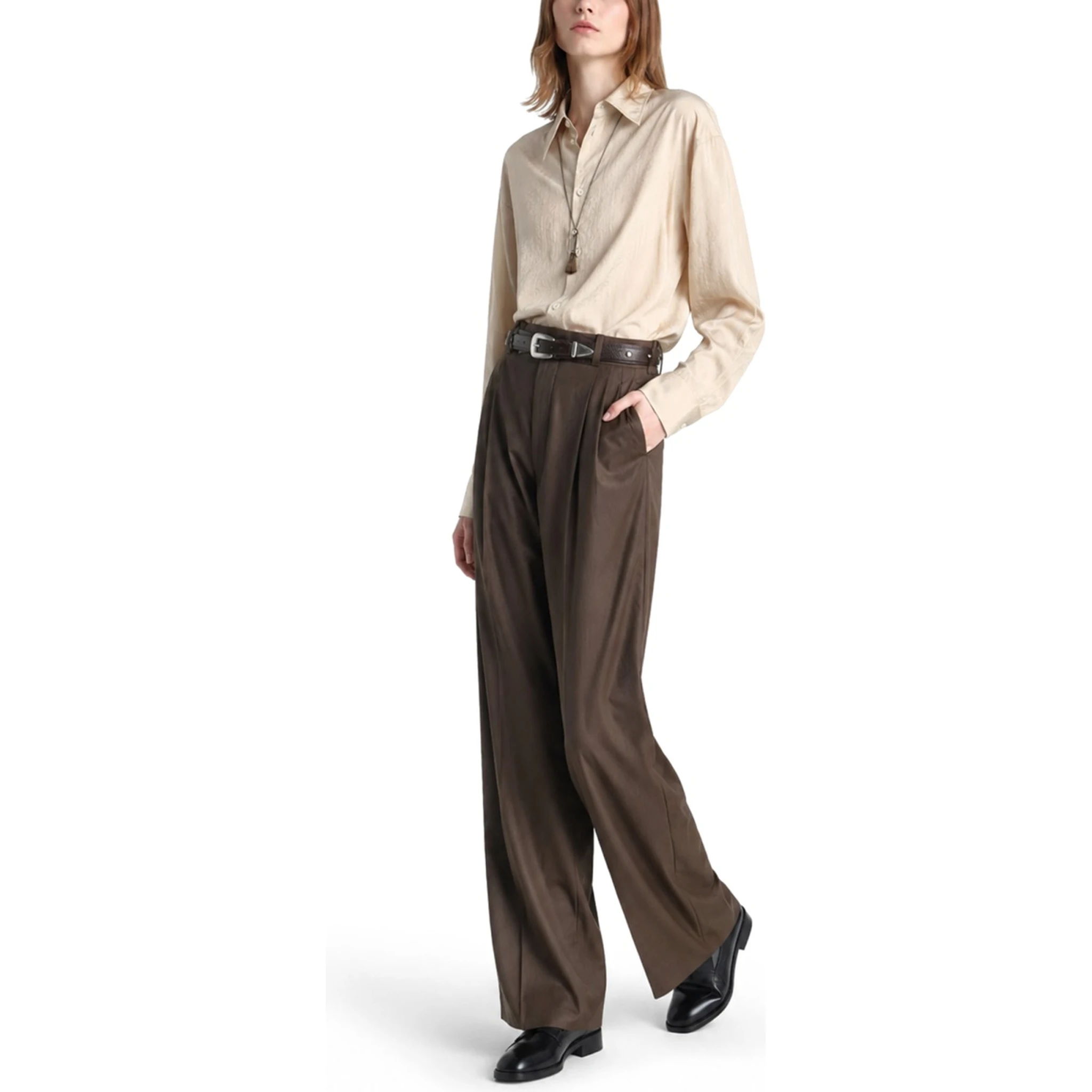 CAMICIA LUNGA CON CRAVATTA