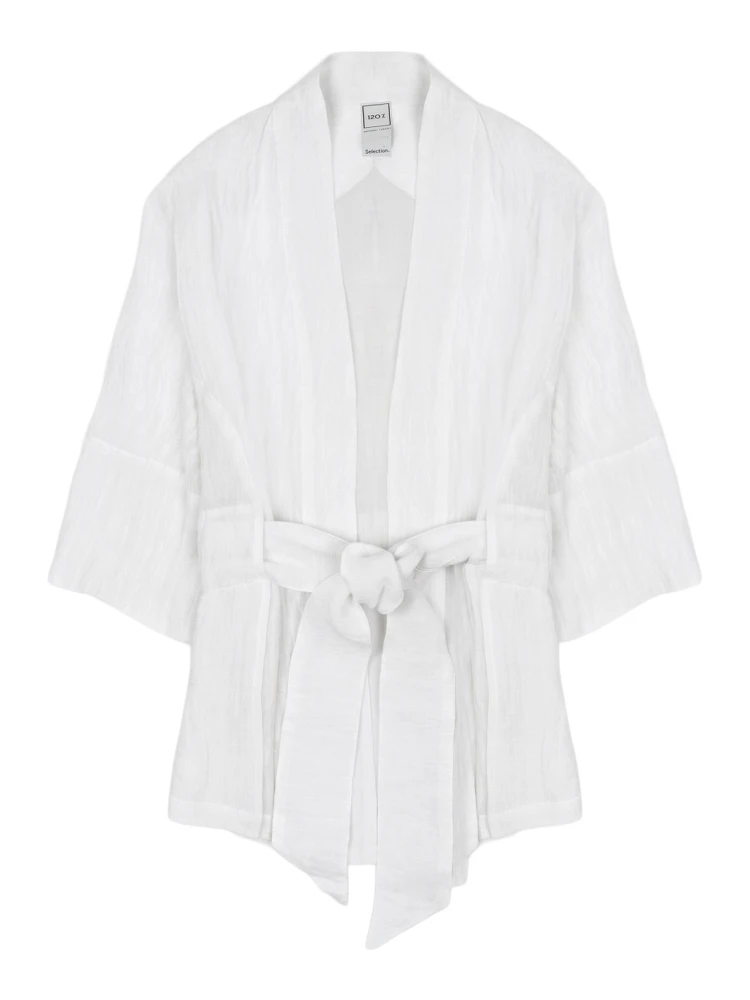 GIACCA KIMONO IN LINO