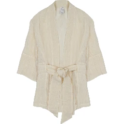 GIACCA KIMONO IN LINO