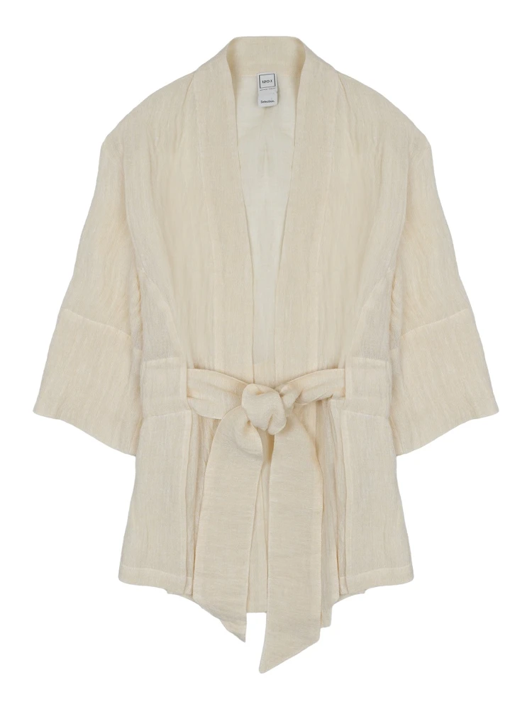 GIACCA KIMONO IN LINO