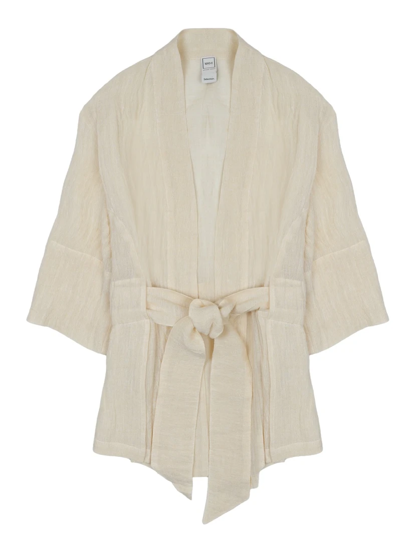 GIACCA KIMONO IN LINO