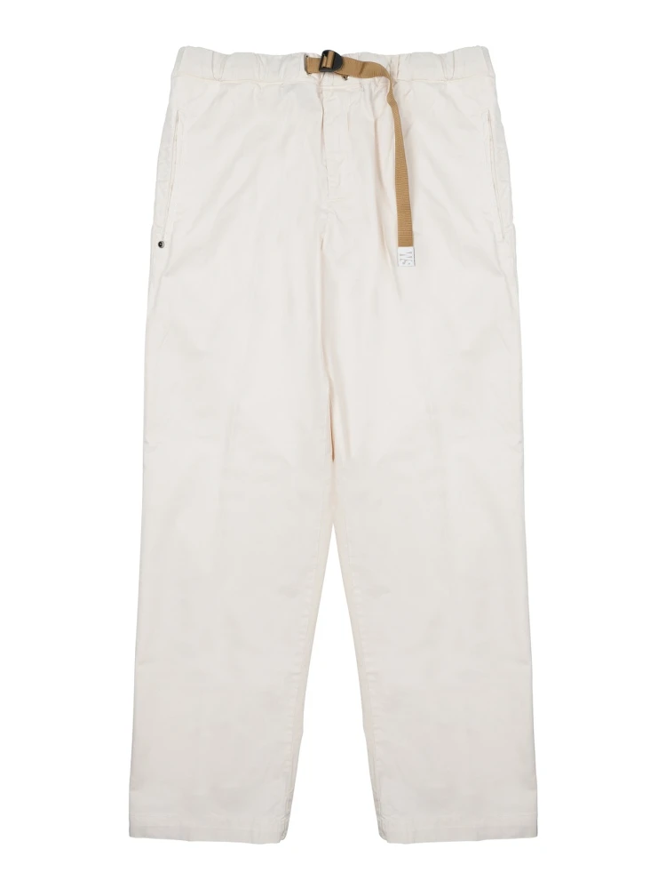 PANTALONE IN COTONE CON CINTURA