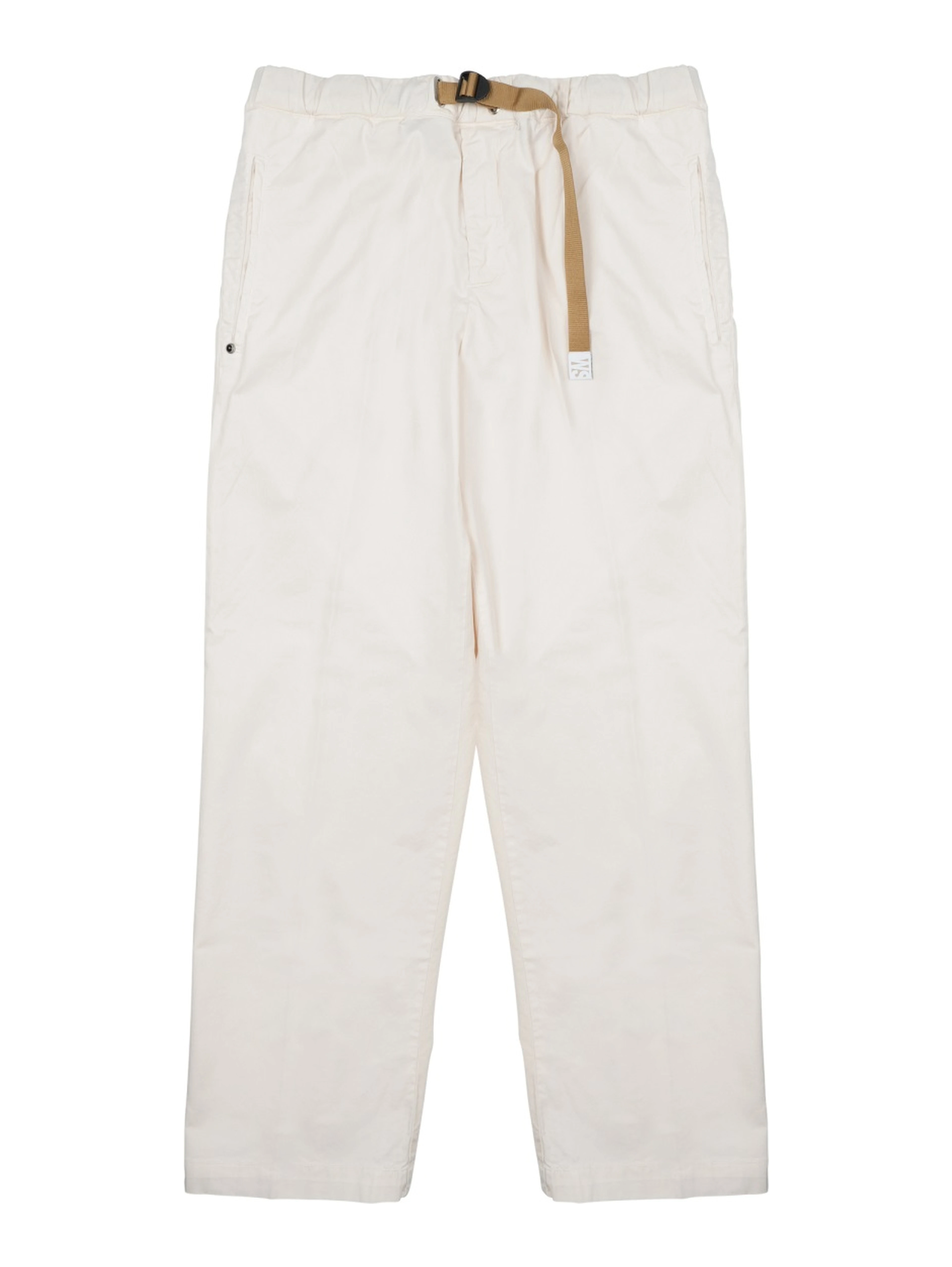 PANTALONE IN COTONE CON CINTURA