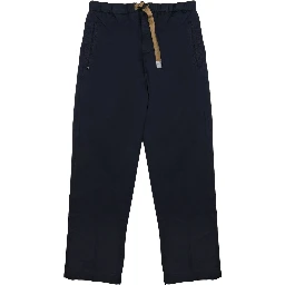 PANTALONE IN COTONE CON CINTURA