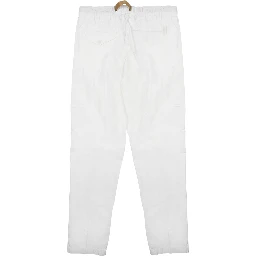 PANTALONE IN COTONE CON CINTURA