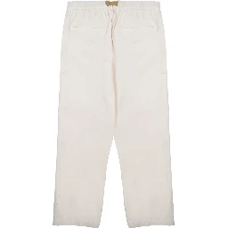 PANTALONE IN COTONE CON CINTURA