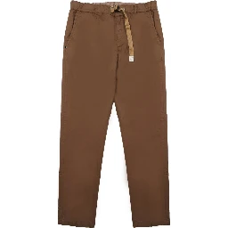 PANTALONE IN COTONE CON CINTURA