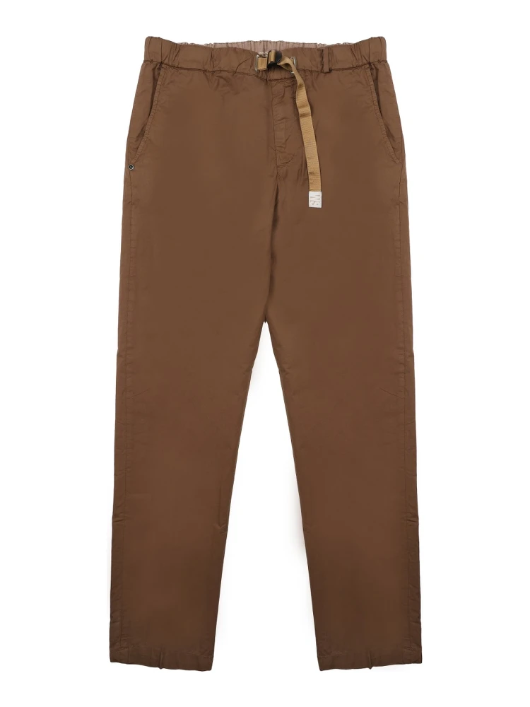 PANTALONE IN COTONE CON CINTURA