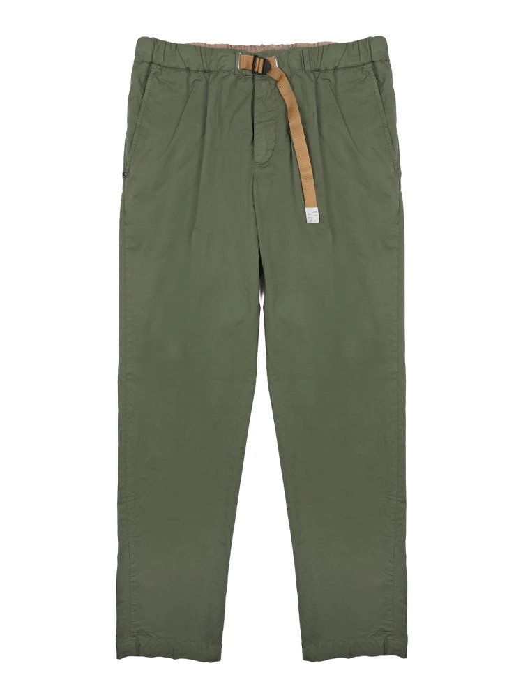 PANTALONE IN COTONE CON CINTURA