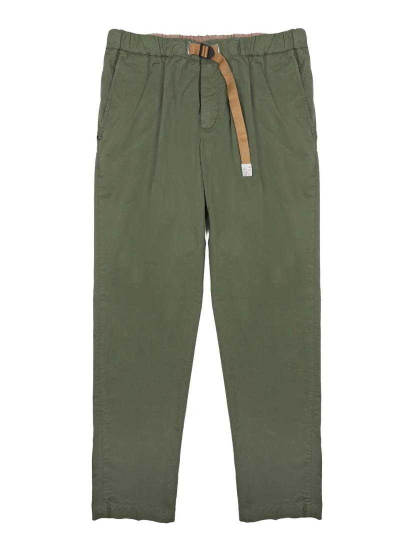 PANTALONE IN COTONE CON CINTURA