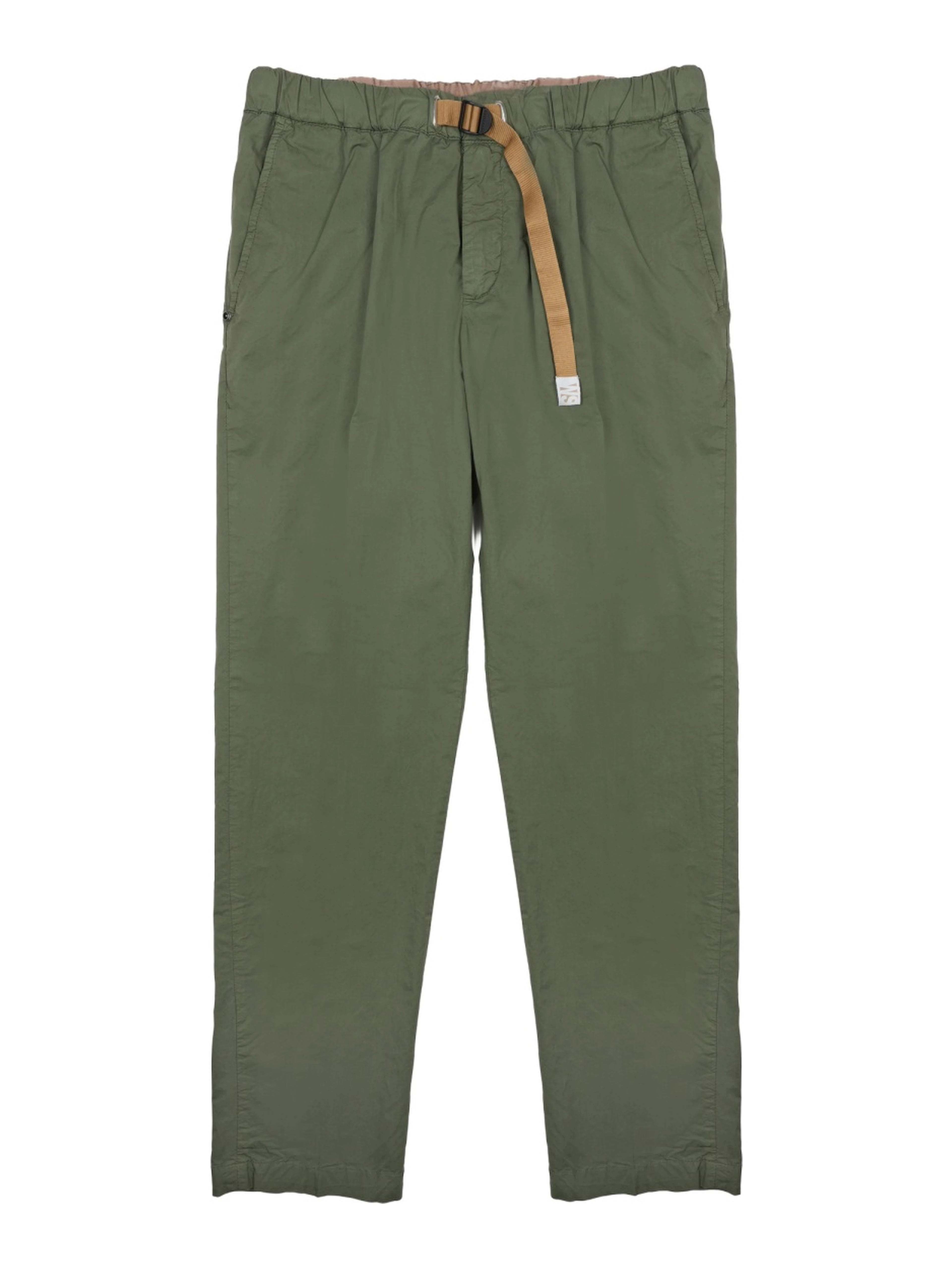 PANTALONE IN COTONE CON CINTURA