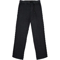 PANTALONE IN COTONE CON CINTURA