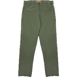 PANTALONE IN COTONE CON CINTURA